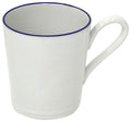 Mug 12 oz., White-blue