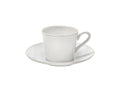 Tea Cup and Saucer 6 oz., White-cream