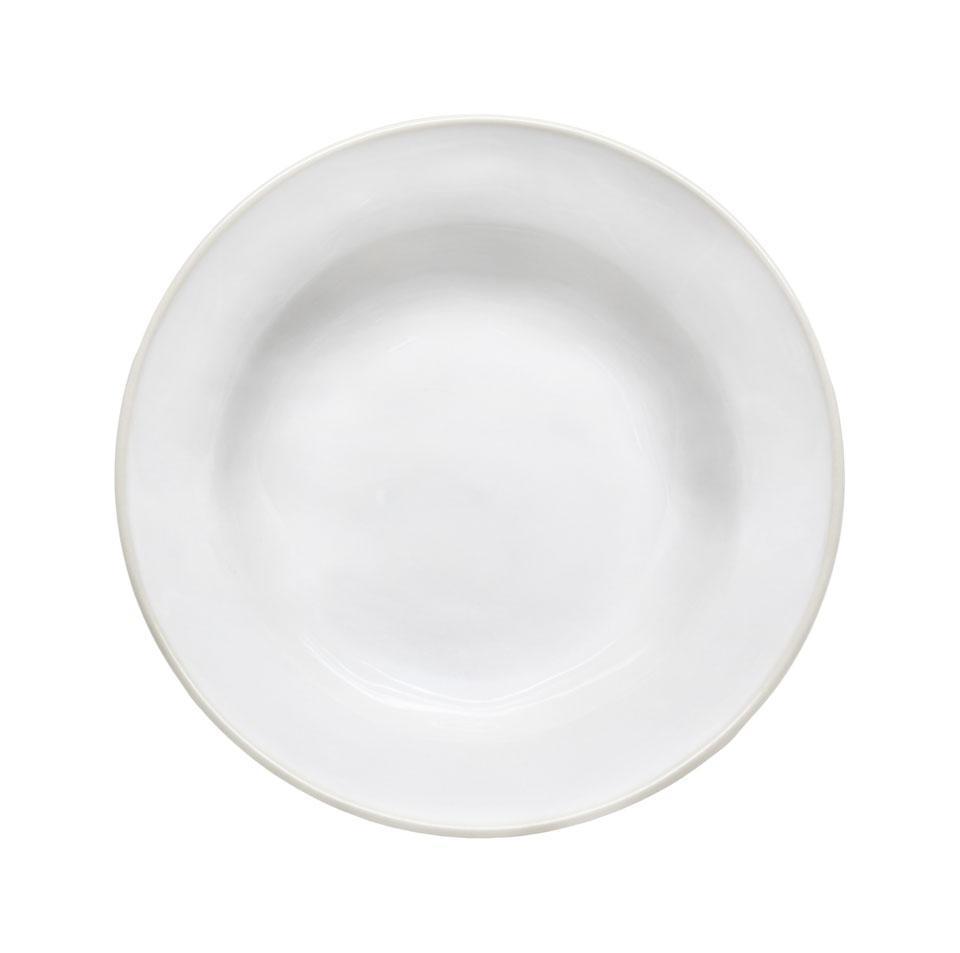 Soup/Pasta Plate 8", White-cream