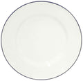 Salad/Dessert Plate 9", White-blue