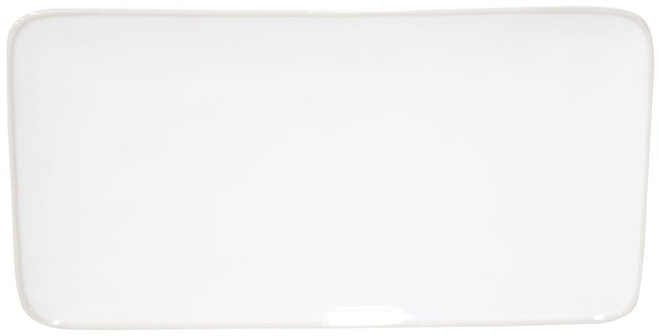 Rect. Tray 11", White-cream