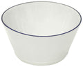 Soup/Cereal Bowl 6", White-blue