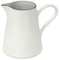Pitcher 74 oz., White-blue