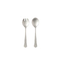 Salad Serving Set, Vintage brushed