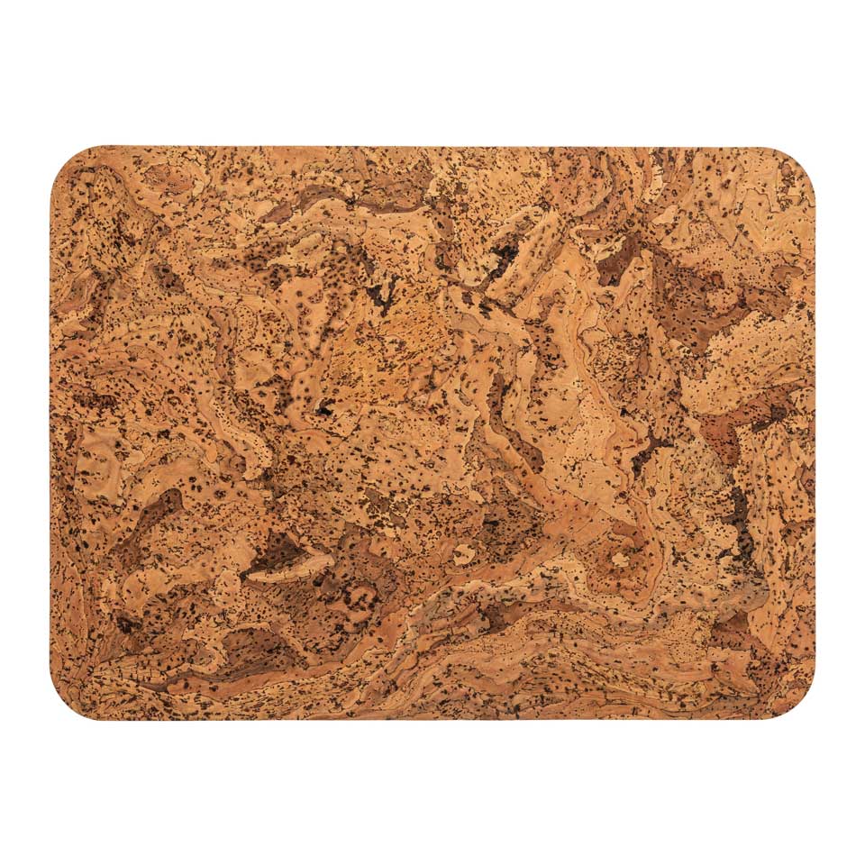 Set 4 Cork Rect. Placemats, Natural