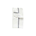 Napkin 50% LI 50% CO, White-Blue