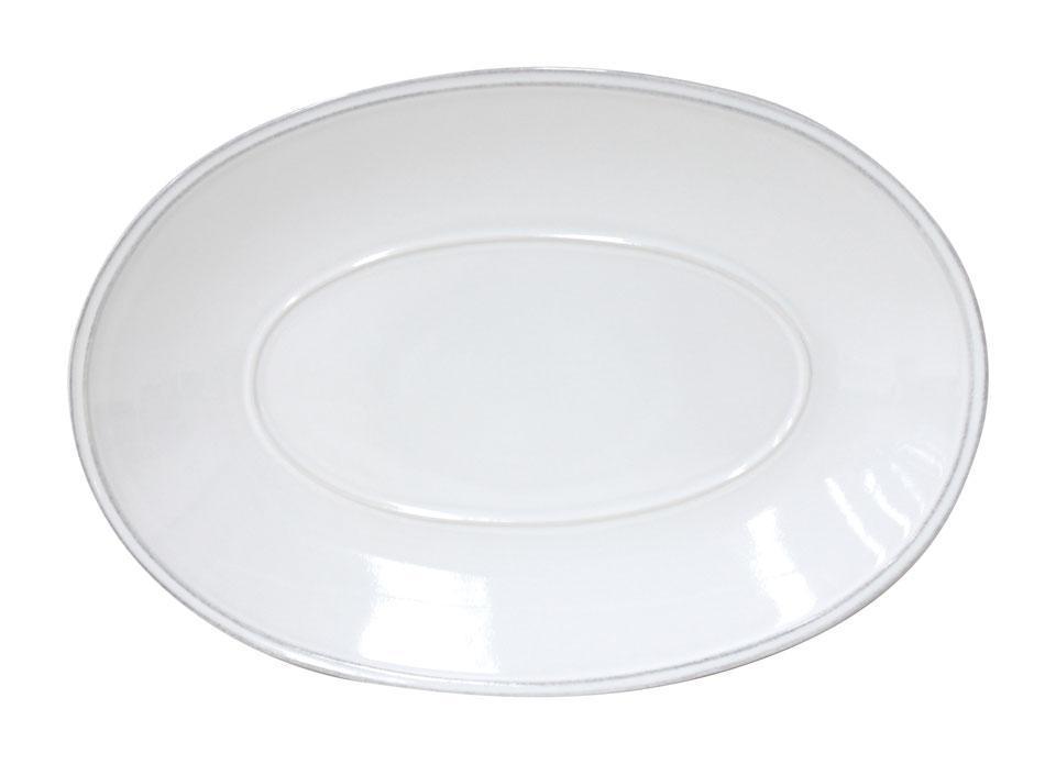 Oval Platter, White