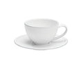 Tea Cup and Saucer 9 oz., White