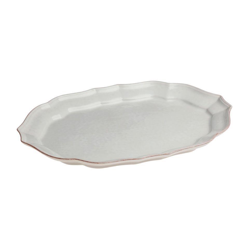 Oval Platter, White