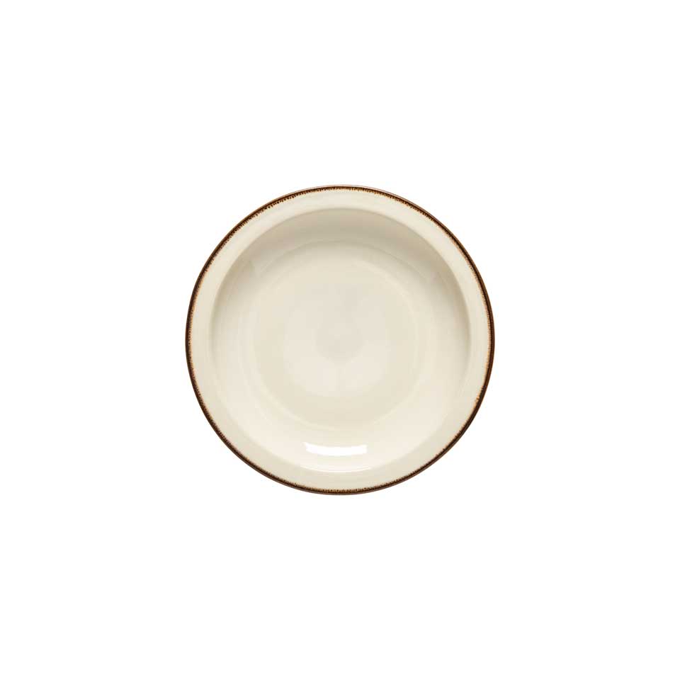 Salad Plate, Cream-caramel