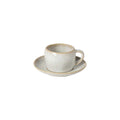 Tea cup and saucer, Sand beige