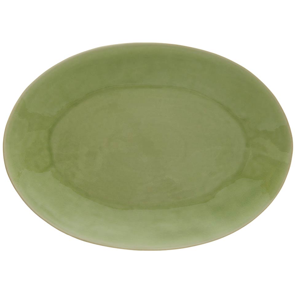 Oval Platter, Vert frais