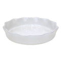 Pie Dish, White