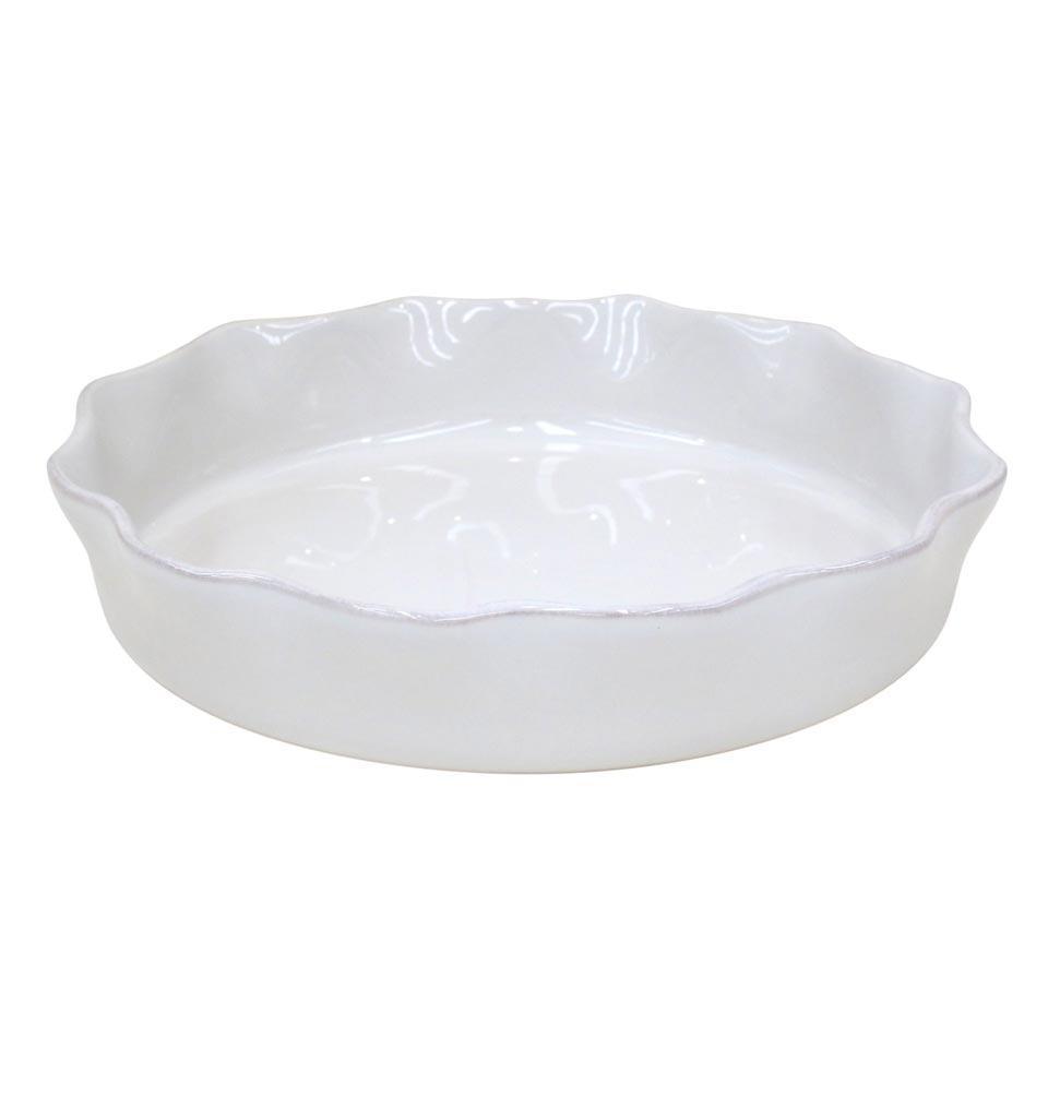 Pie Dish, White