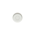 Coffee saucer, White