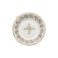 Salad plate, White-Blue