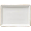 Rect. Platter White