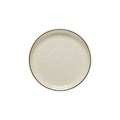 Salad plate, Cream-Cocoa