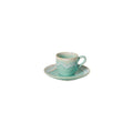 Coffee Cup and Saucer 3 oz., Aqua
