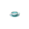Tea Cup and Saucer 7 oz., Aqua
