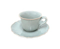 Tea Cup and Saucer 7 oz., Turquoise