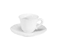 Coffee Cup and Saucer 3 oz., White