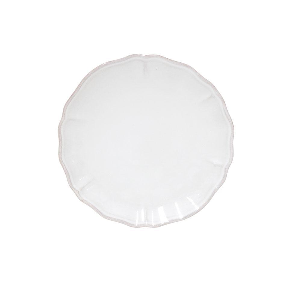 Bread Plate, White