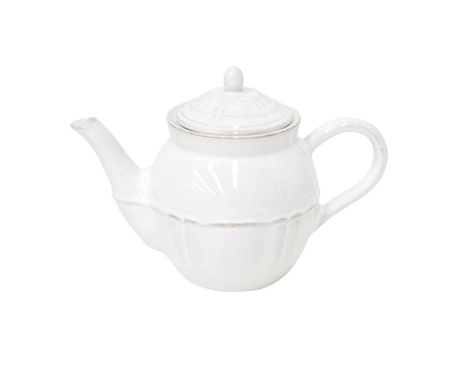 Tea Pot 17 oz., White