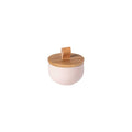 Salt cellar wood lid, Marshmallow