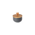 Salt cellar wood lid, Seed grey