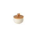 Salt cellar wood lid, Vanilla