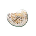 5" Cheetah heart bowl