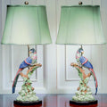Brighton Pavilion Bird Lamps, Pair