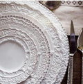 White Dinner Plate