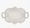 Cream Baroque Tray