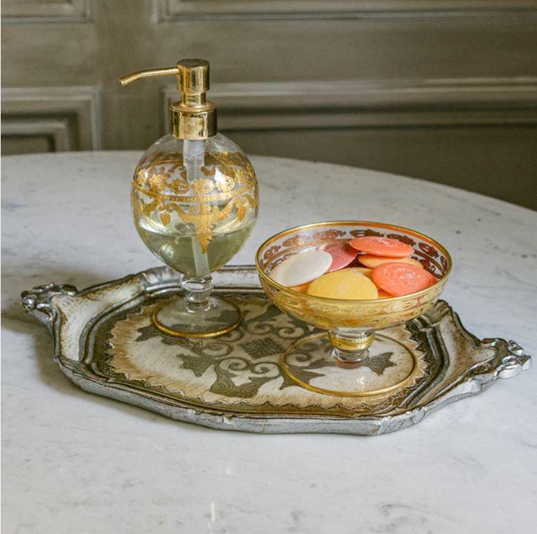 Vetro Gold Baroque Soap Pump