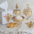 Vetro Gold Baroque Compote/Soap Dish