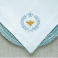 Large Napkin, Italian Bee White
