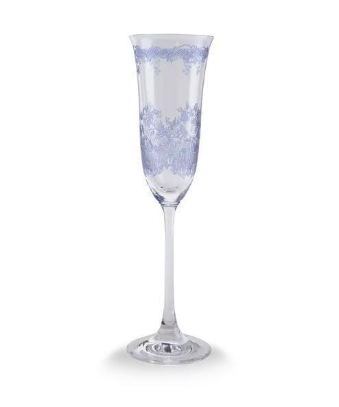 Giardino, Blue Champagne Flute