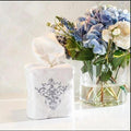 Victorian Tissue Box Cover,  White (Platinum)