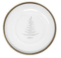 Vetro Platinum Etched Tree Plate