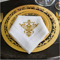 Gold Dinner Plate