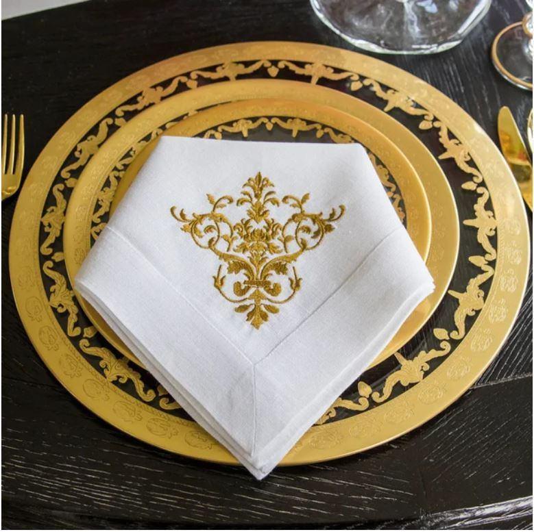 Gold Dinner Plate