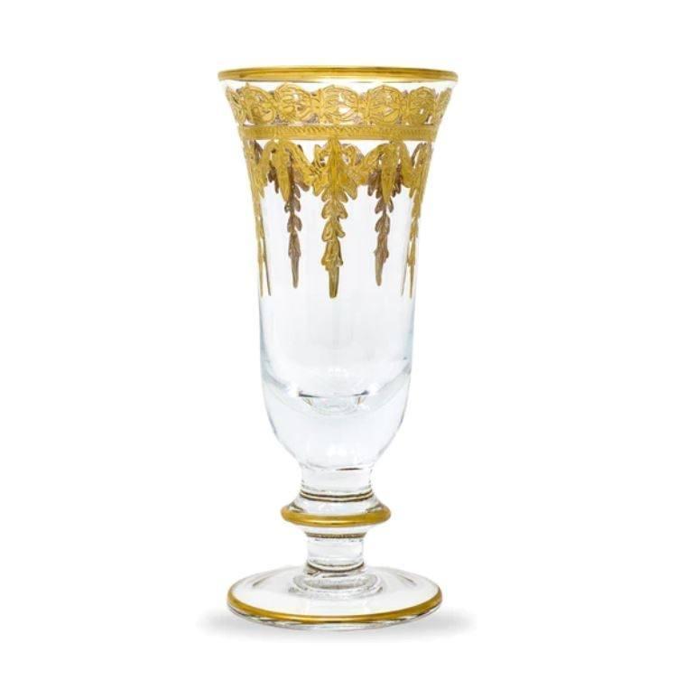 Gold Flute Glass