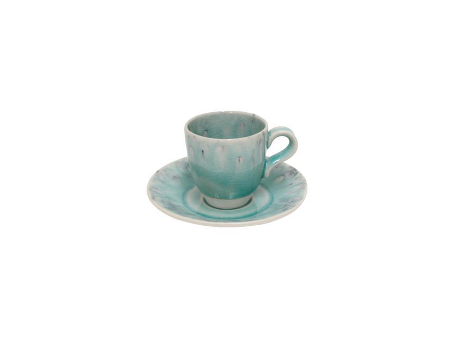 Tea Cup and Saucer 8 oz., Blue