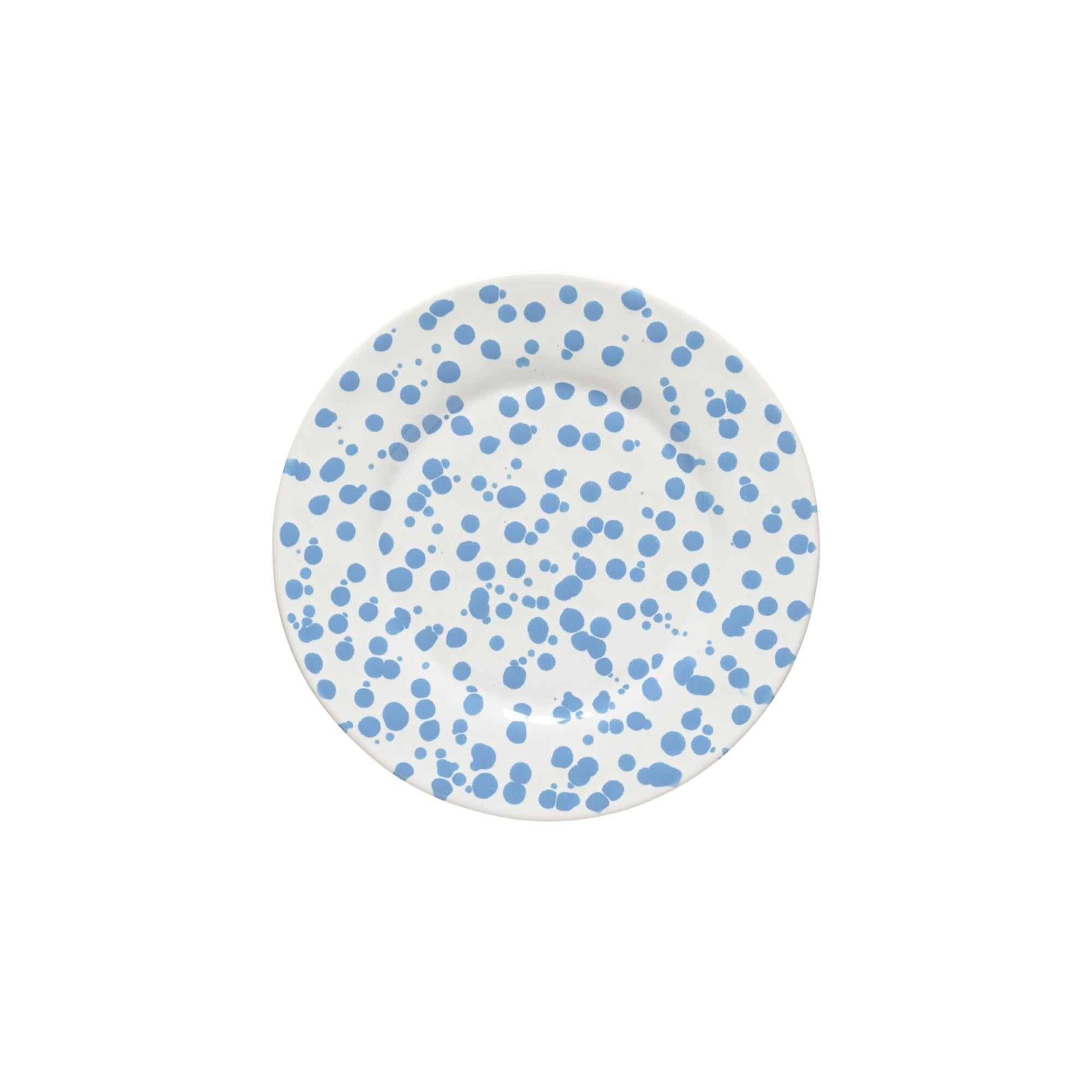 Salad Dessert plate, Cornflower blue