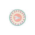Salad Dessert plate, Guppy fish
