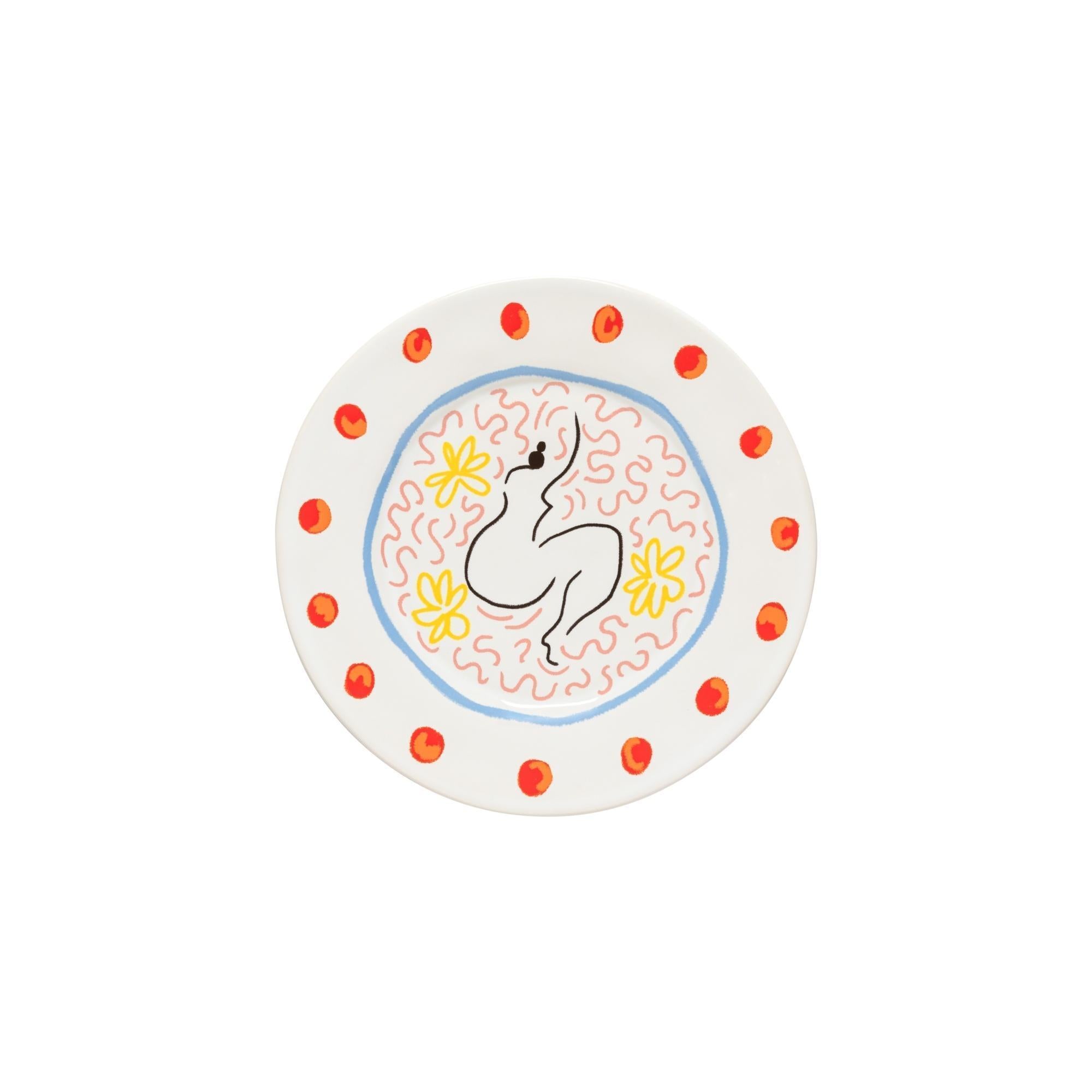 Salad Dessert plate, Lady