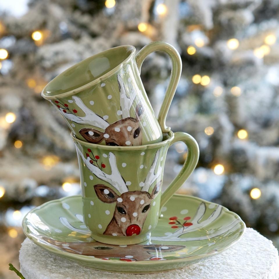 Mug 12 oz., Green