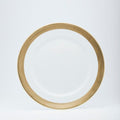presentation plate (1/2 rim matte gold)